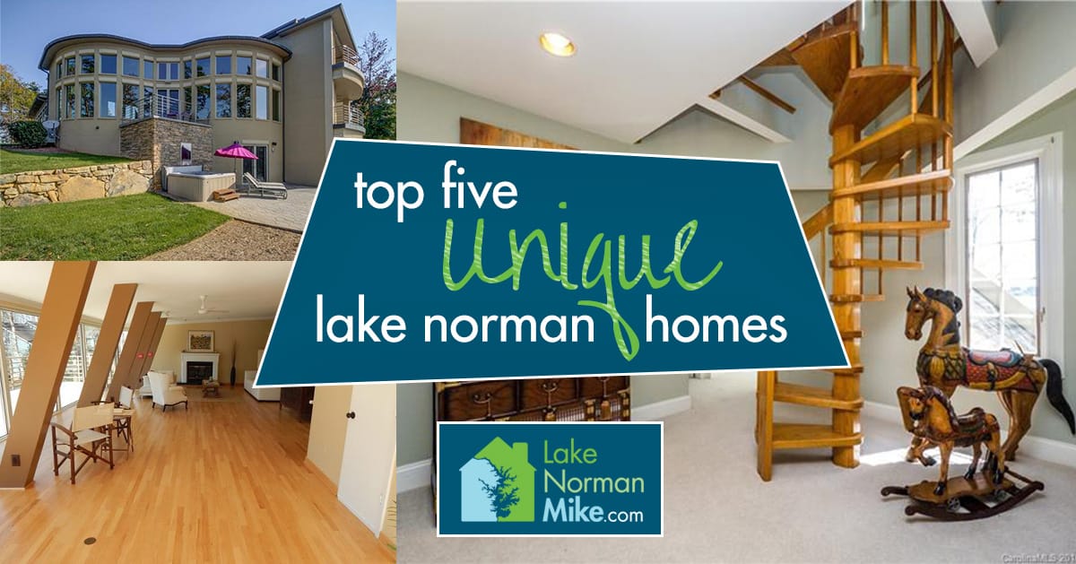 Top 5 Unique Lake Norman Homes For Sale